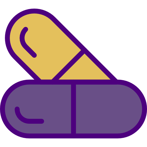 Pills prettycons Lineal Color icon