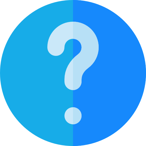 質問 Basic Rounded Flat icon