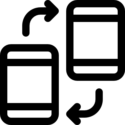교환 Basic Rounded Lineal icon