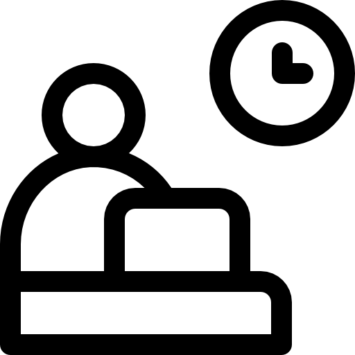 obrero Basic Rounded Lineal icono