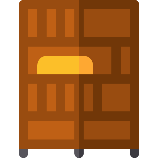 libreria Basic Rounded Flat icona