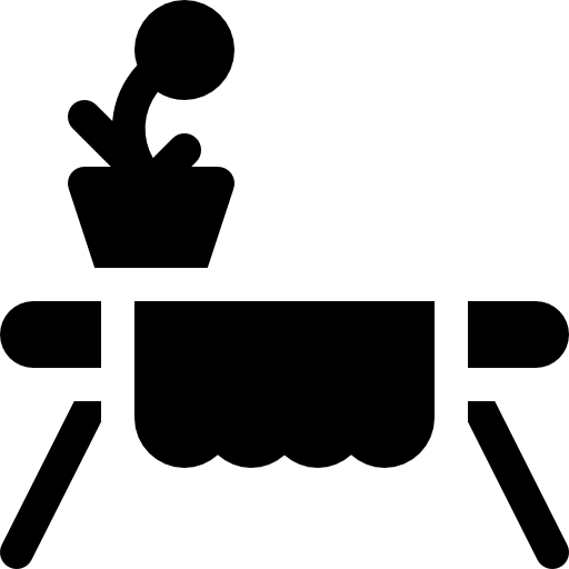 tavolo Basic Rounded Filled icona