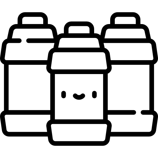 acrilico Kawaii Lineal icona