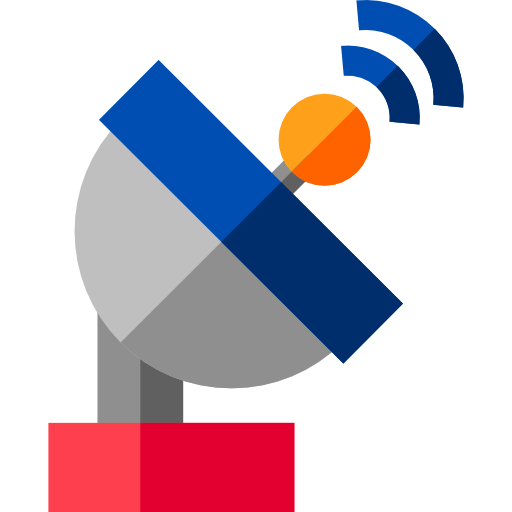antenna parabolica Basic Straight Flat icona