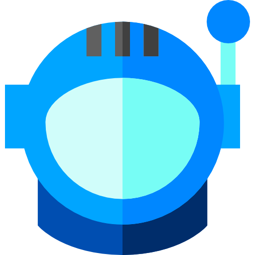 우주 비행사 Basic Straight Flat icon