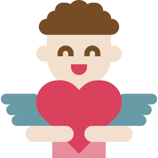 Cupid mynamepong Flat icon