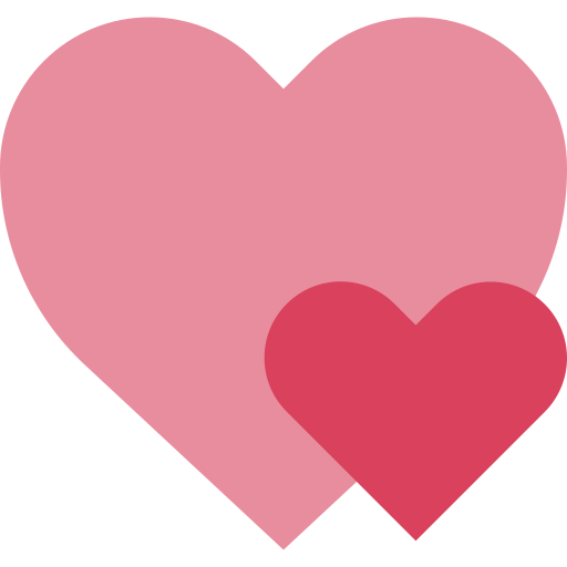 Heart mynamepong Flat icon