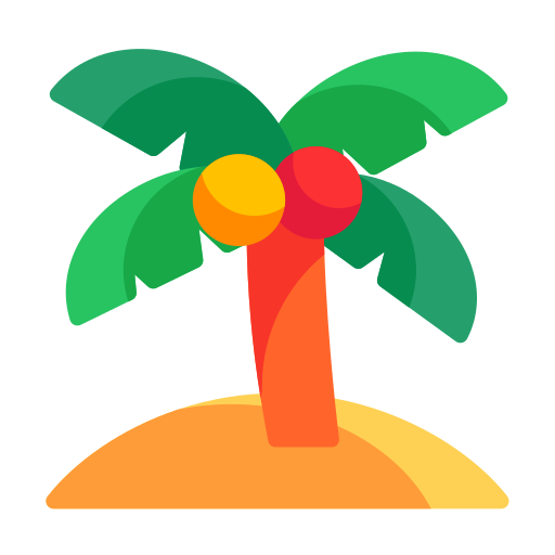 kokospalm Generic Flat icoon