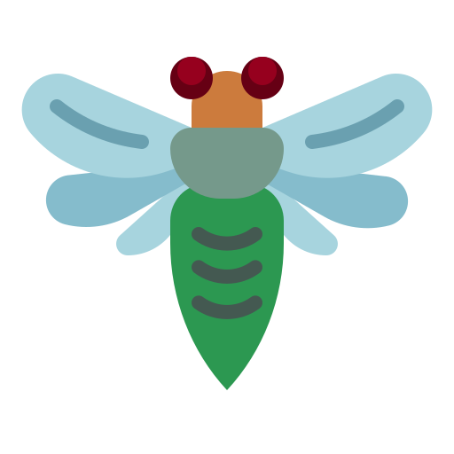 Cicada Generic Flat icon