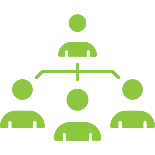 estructura de organización Generic Simple Colors icono