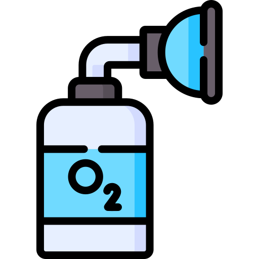 tanque de oxígeno Special Lineal color icono
