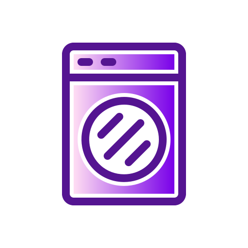 lavadora Generic Lineal Color Gradient icono