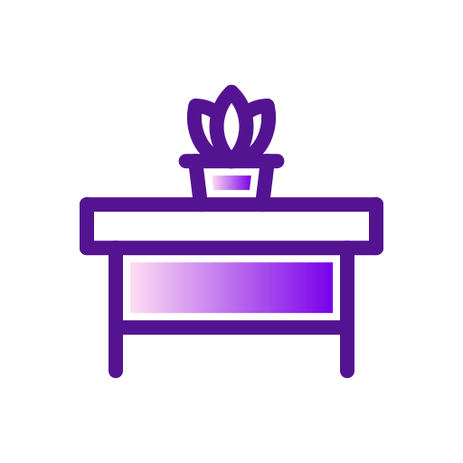 Desk Generic Lineal Color Gradient icon