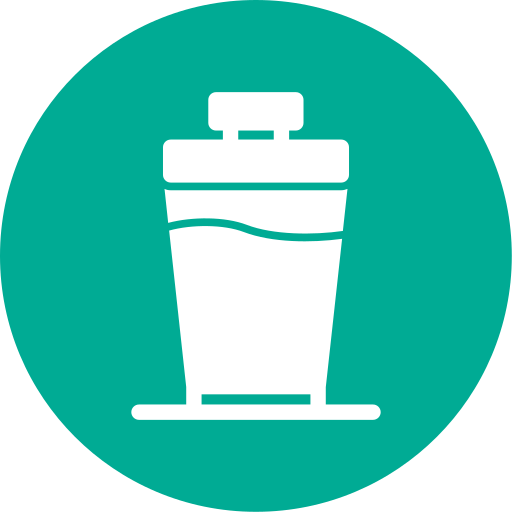 Protein shake Generic Mixed icon