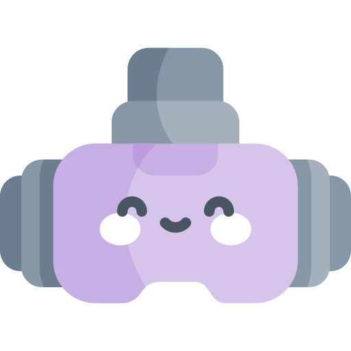 vr Kawaii Flat icon