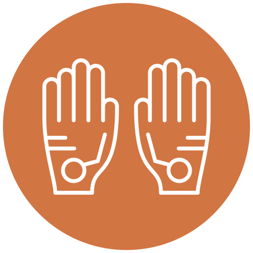 guantes con alambre Generic Flat icono