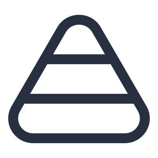 pyramide Generic Basic Outline Icône