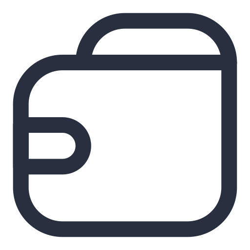 Wallet Generic Basic Outline icon