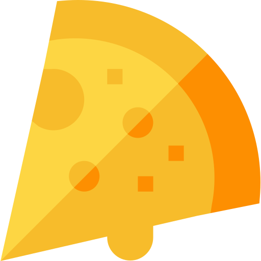 pizza Basic Straight Flat Ícone