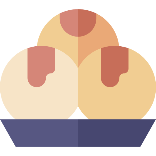 takoyaki Basic Straight Flat icon