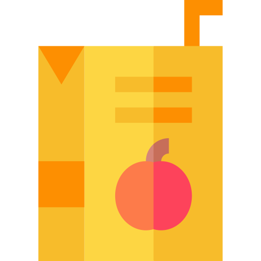 Juice box Basic Straight Flat icon