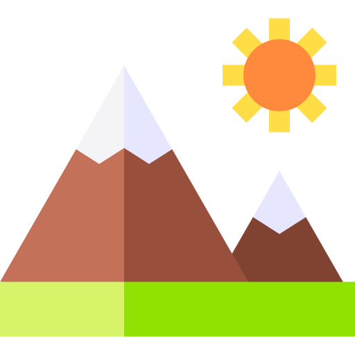 góra Basic Straight Flat ikona