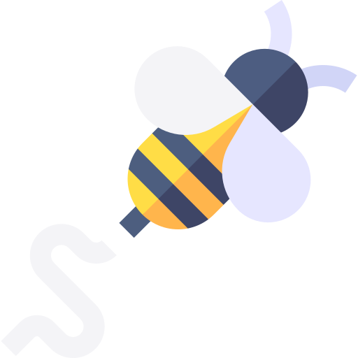 pszczoła Basic Straight Flat ikona
