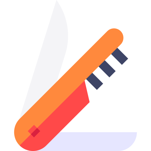 taschenmesser Basic Straight Flat icon