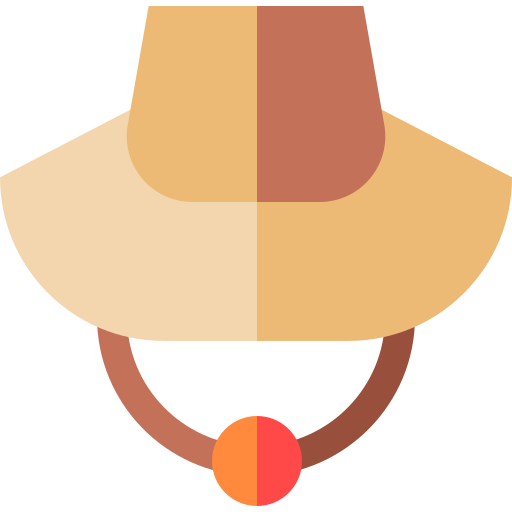 Hat Basic Straight Flat icon