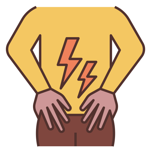 Back pain Generic Outline Color icon
