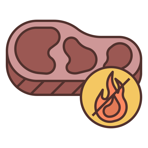 Raw meat Generic Outline Color icon