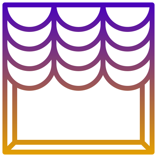 Curtains Generic Gradient icon