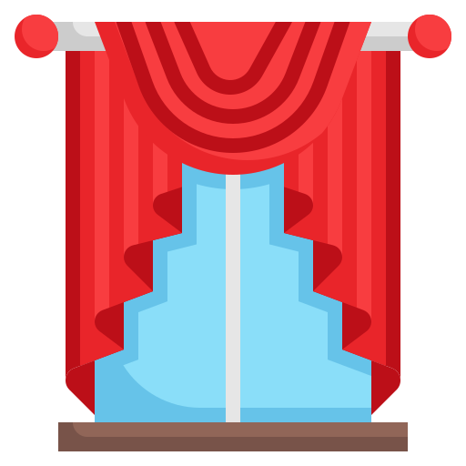 Curtains Generic Flat icon