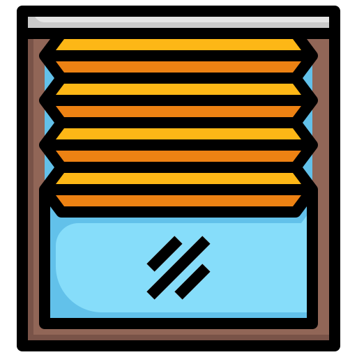 Pleat Generic Outline Color icon