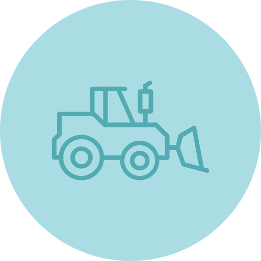 bulldozer Generic Flat icoon