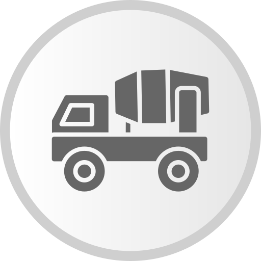 Mixer truck Generic Grey icon