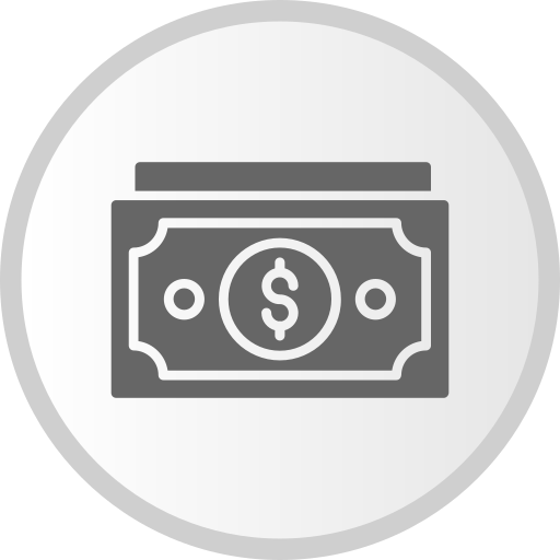 Cash Generic Grey icon