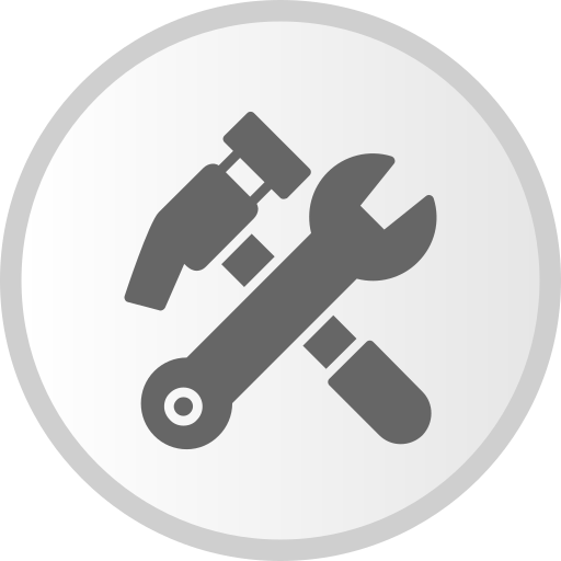 strumenti di costruzione Generic Grey icona