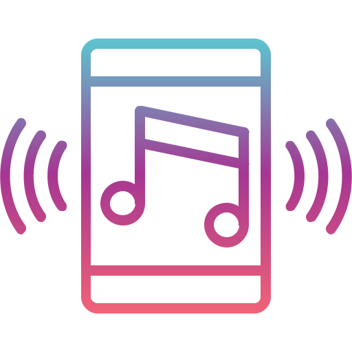 Music app Generic Gradient icon