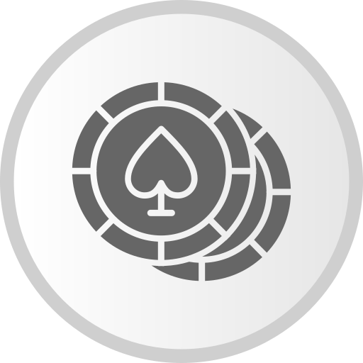 ポーカーチップ Generic Grey icon