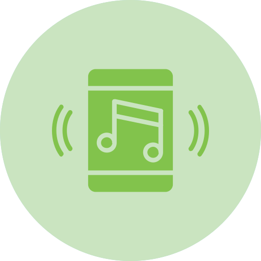 muziek-app Generic Flat icoon