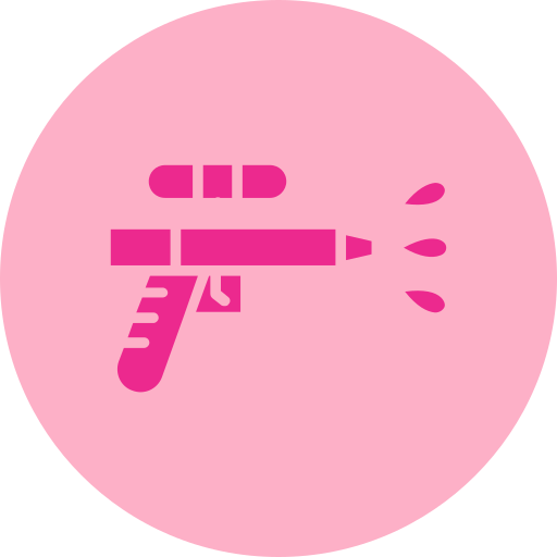 pistolet wodny Generic Flat ikona