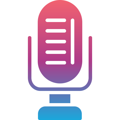 Microphone Generic Flat Gradient icon