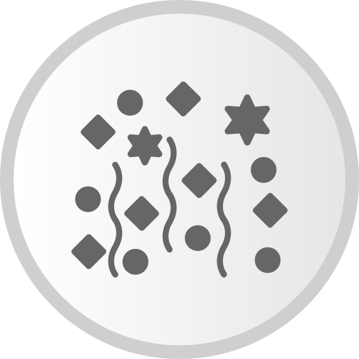 konfetti Generic Grey icon