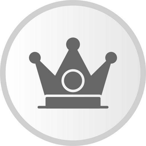 왕관 Generic Grey icon
