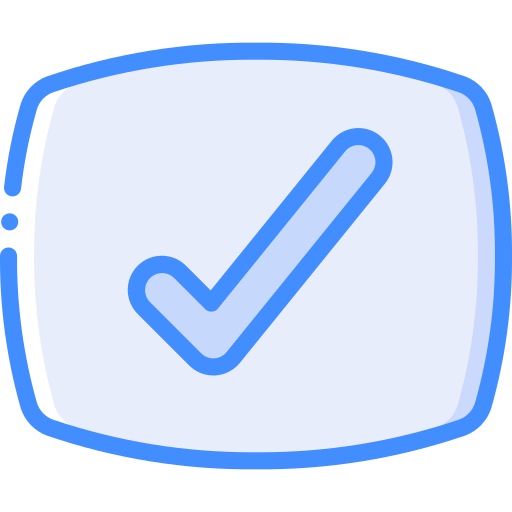Tick Basic Miscellany Blue icon