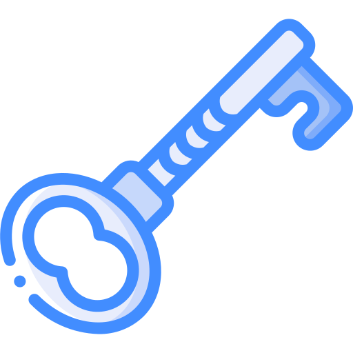 鍵 Basic Miscellany Blue icon