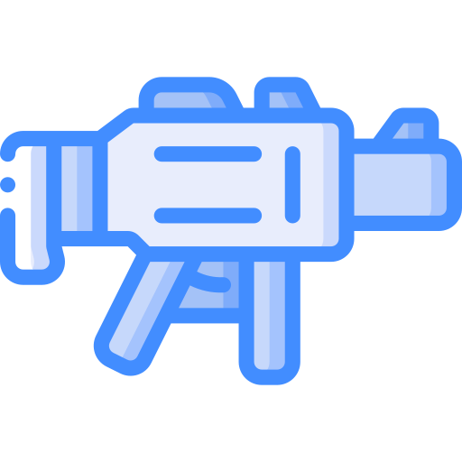 pistola Basic Miscellany Blue Ícone