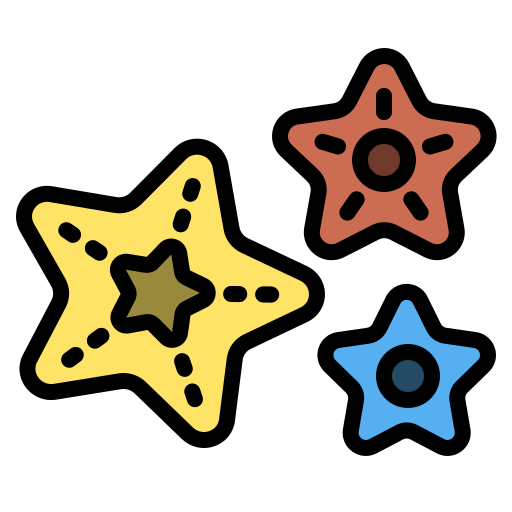 rozgwiazda Generic Outline Color ikona