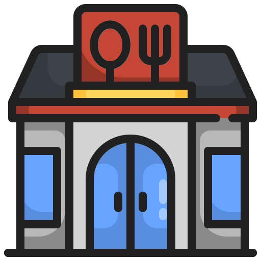 建物 Generic Outline Color icon